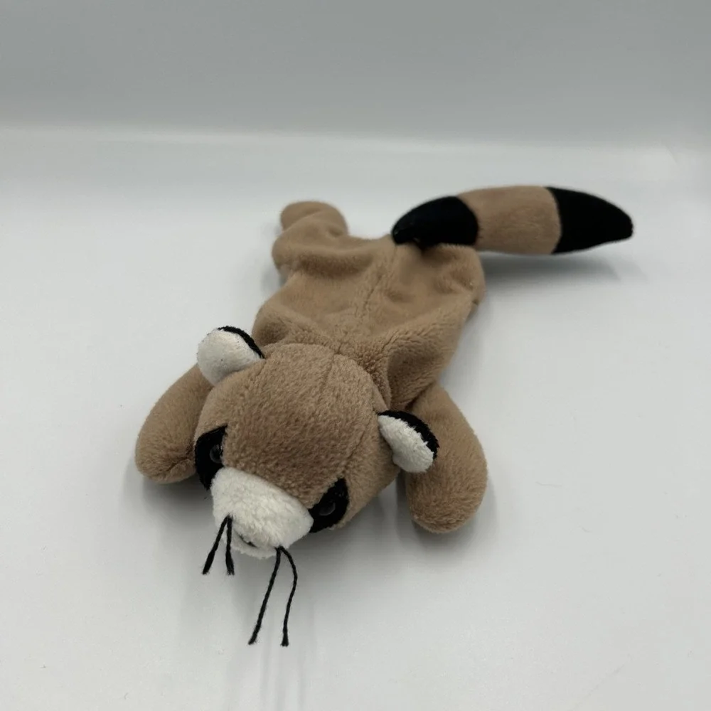Ty Beanie‎ Babies Ringo The Raccoon 1995 Rare Vintage Retired Black Brown White